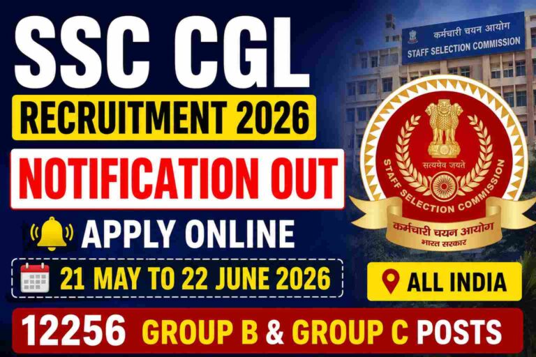 SSC CGL Recruitment 2026