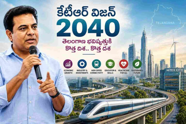 కేటీఆర్ విజన్ 2040