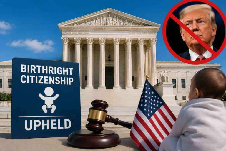 US Supreme Court birthright citizenship ruling image.