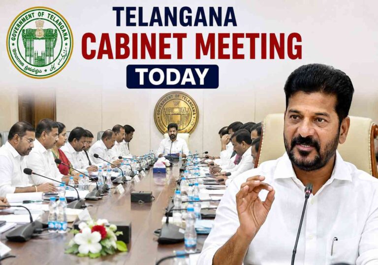 Telangana Cabinet Meeting Today 2026 CM Revanth Reddy