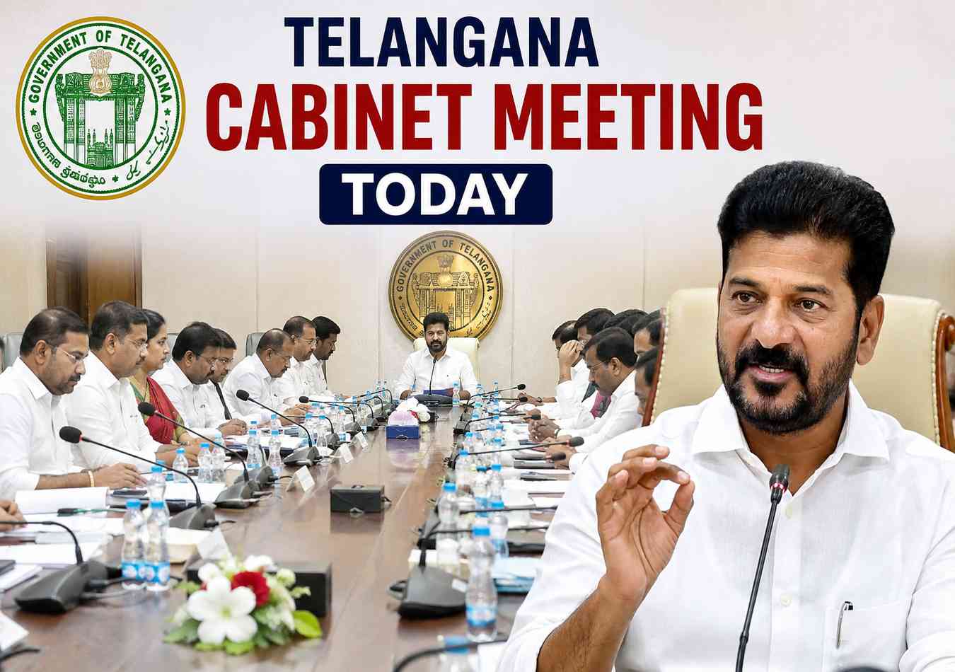 Telangana Cabinet Meeting Today 2026 CM Revanth Reddy