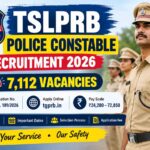 TSLPRB Police Constable Recruitment 2026 – 7,112 Vacancies