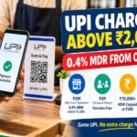 UPI Charges above ₹2,000 with 0.4% MDR from October 15 2026